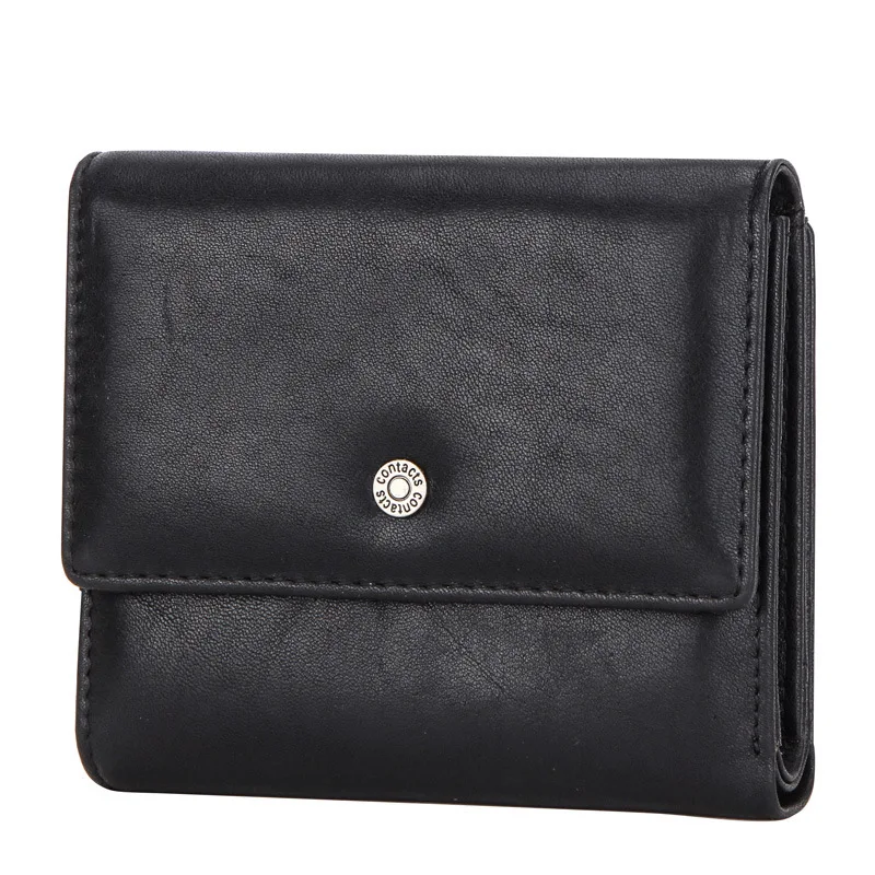 

Genuine Rfid Leather Wallet Put Pirates Of The Brush Ma'am Trend Three Fracture Woman Fund women purses European style designer