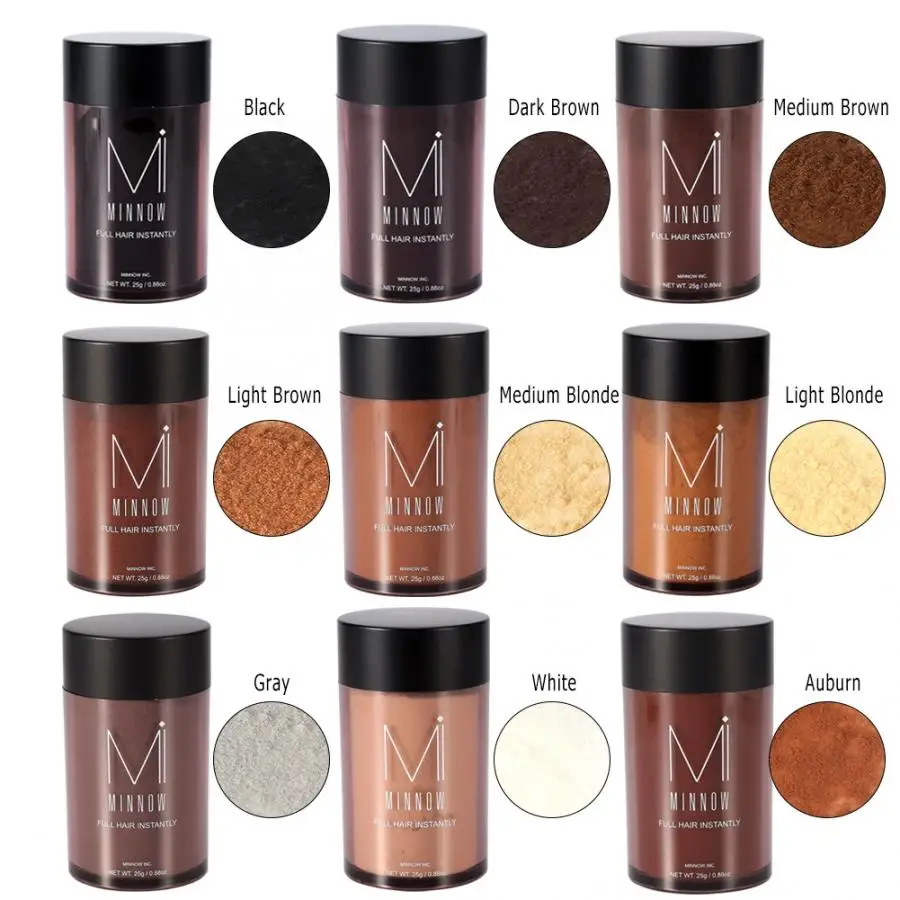 25 г волокна для волос 9 цветов натуральные растительные экстракты Кератин