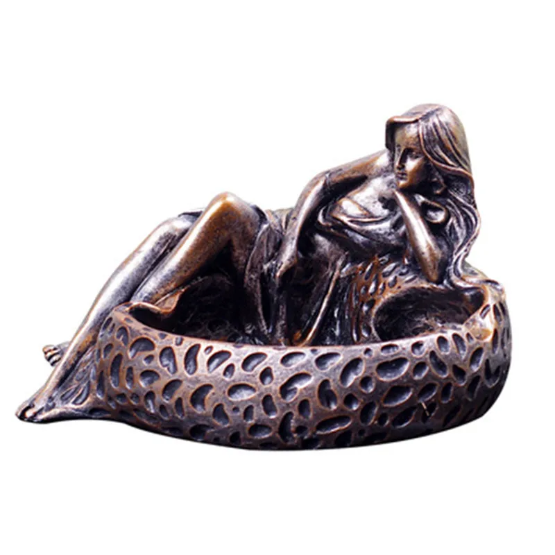 Европейский стиль ретро красота смола пепельница креативное Домашнее