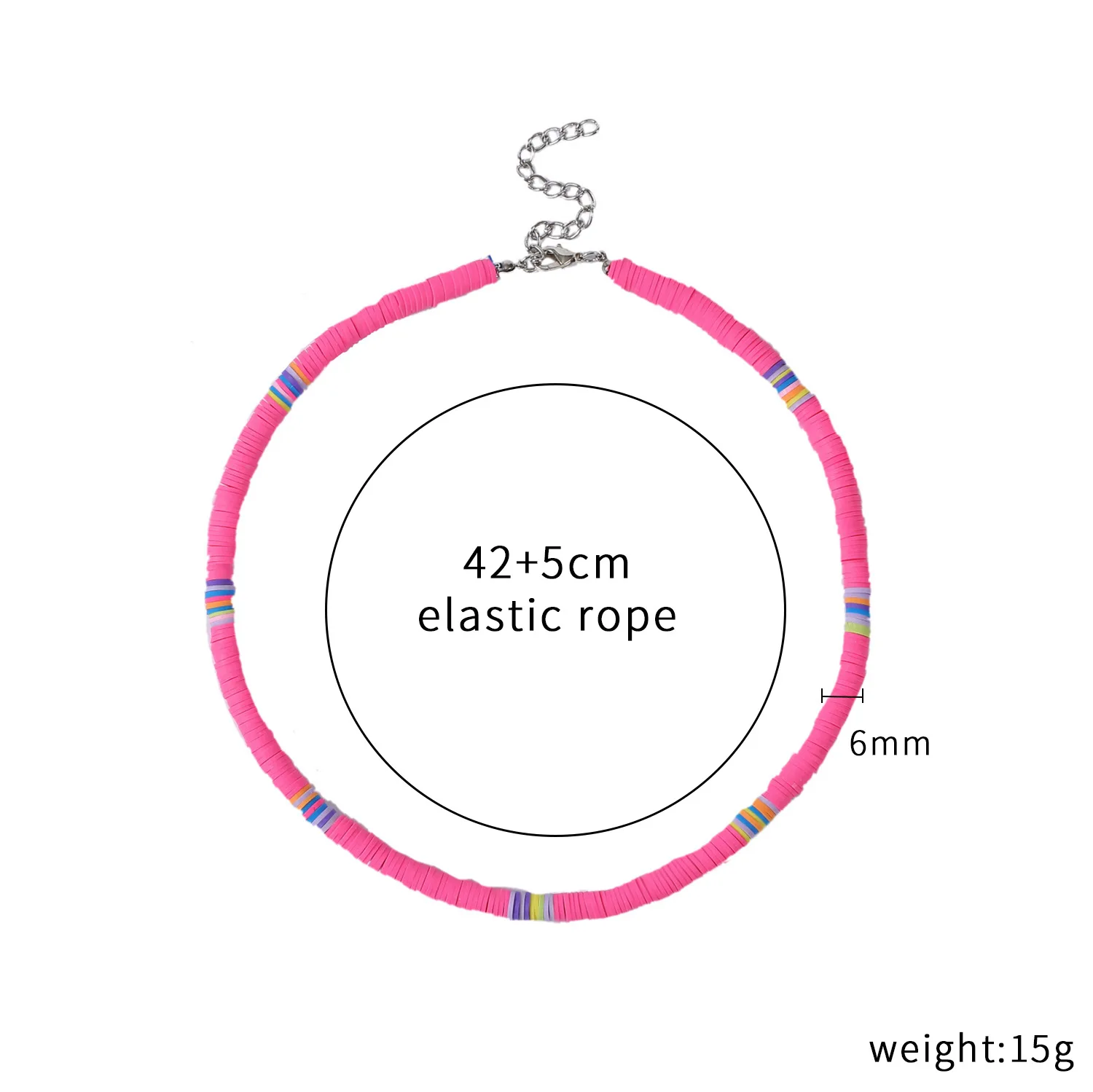 Европейское и американское популярное мягкое керамическое круглое ожерелье с