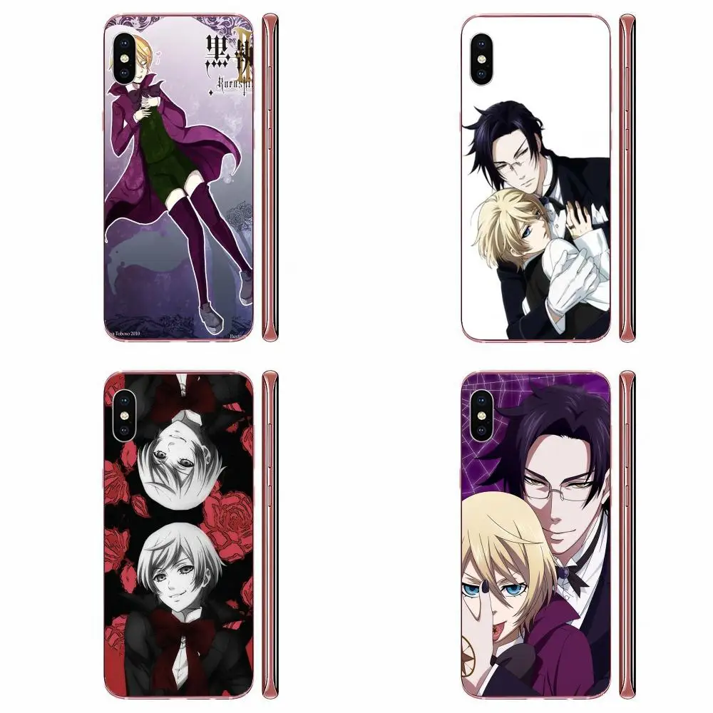Японское Аниме Kuroshitsuji Черный Батлер Alois для HTC Desire 530 626 628 630 816 820 830 One A9 M7 M8 M9 M10 E9 U11 U12