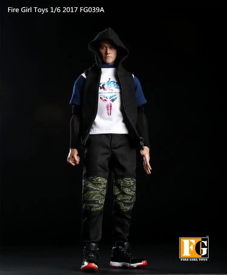 Mnotht 1/6 аксессуары огонь девушка человек игрушки FG039 крутой кулачок костюм B для 12