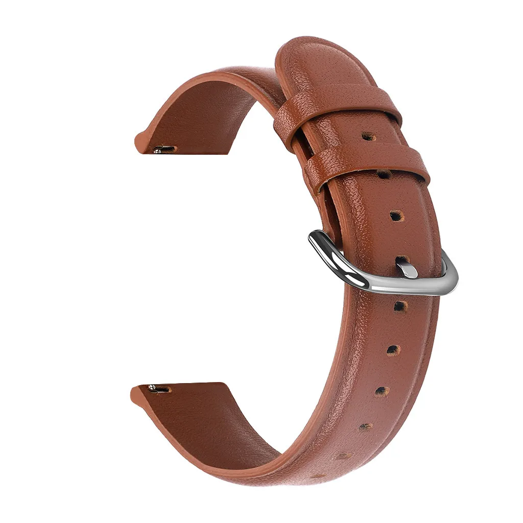 BW Смарт-часы, ремешок, браслет для samsung Galaxy Watch, кожаный ремешок для часов, ремешок для samsung Galaxy Watch Active 1/2, 40 мм/44 мм - Цвет: BW