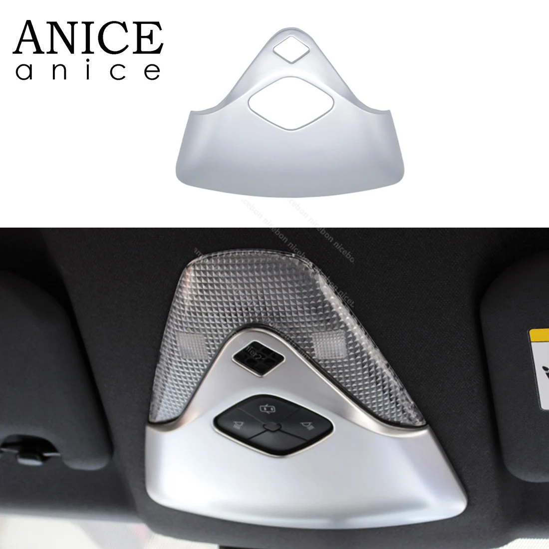 

Carbon fiber color Read lamp trim Cover For toyota C-HR CHR