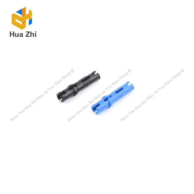 

100PCS 6558 Pin Long with Friction Ridges Lengthwise Building Blocks Parts MOC DIY Education Build Toys Brick