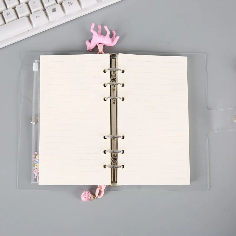 Наклейки для дневника в виде единорога, блокнот с пайетками, Cuadernos Y Libretas, бумажные вставки в школу, спиральная лексика