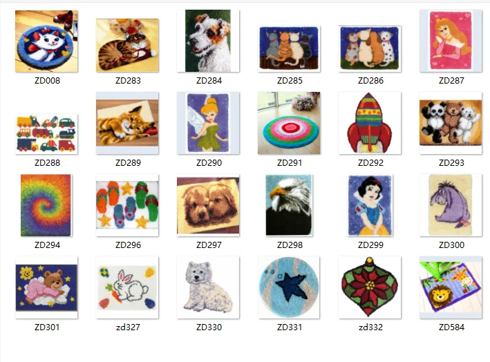 

Bee latch hook kit rug canvas printing ZD330 handwerken knooppakket diy carpet embroidery handmade accessories