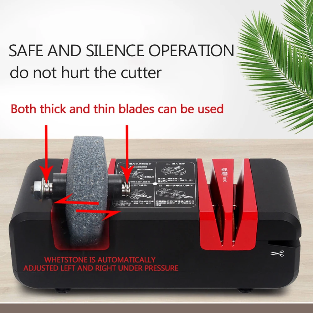 

Multifunctional Automatic Cut Sharpeners Intelligent Quick Cut Sharpener Household Electric Kitchen Cutter Grinder