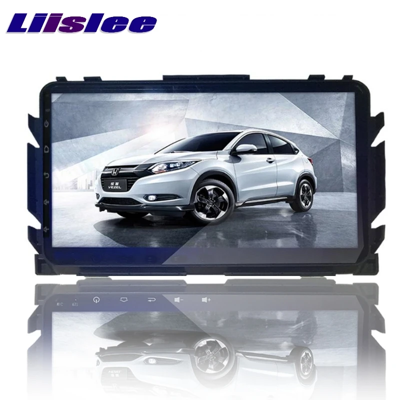Для Honda HR V HRV Vezel 2013 ~ 2018 LiisLee Автомобильный Мультимедийный адаптер CarPlay GPS аудио Hi Fi