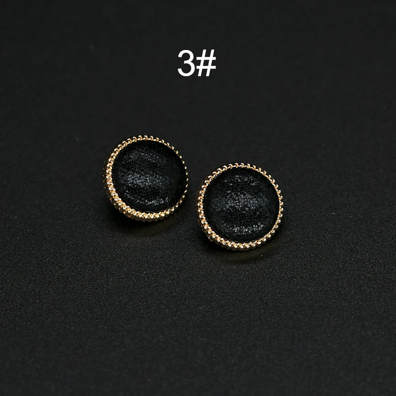 10 шт. 12 5 мм Золотая рубашка винтажные пуговицы металлические ручная работа