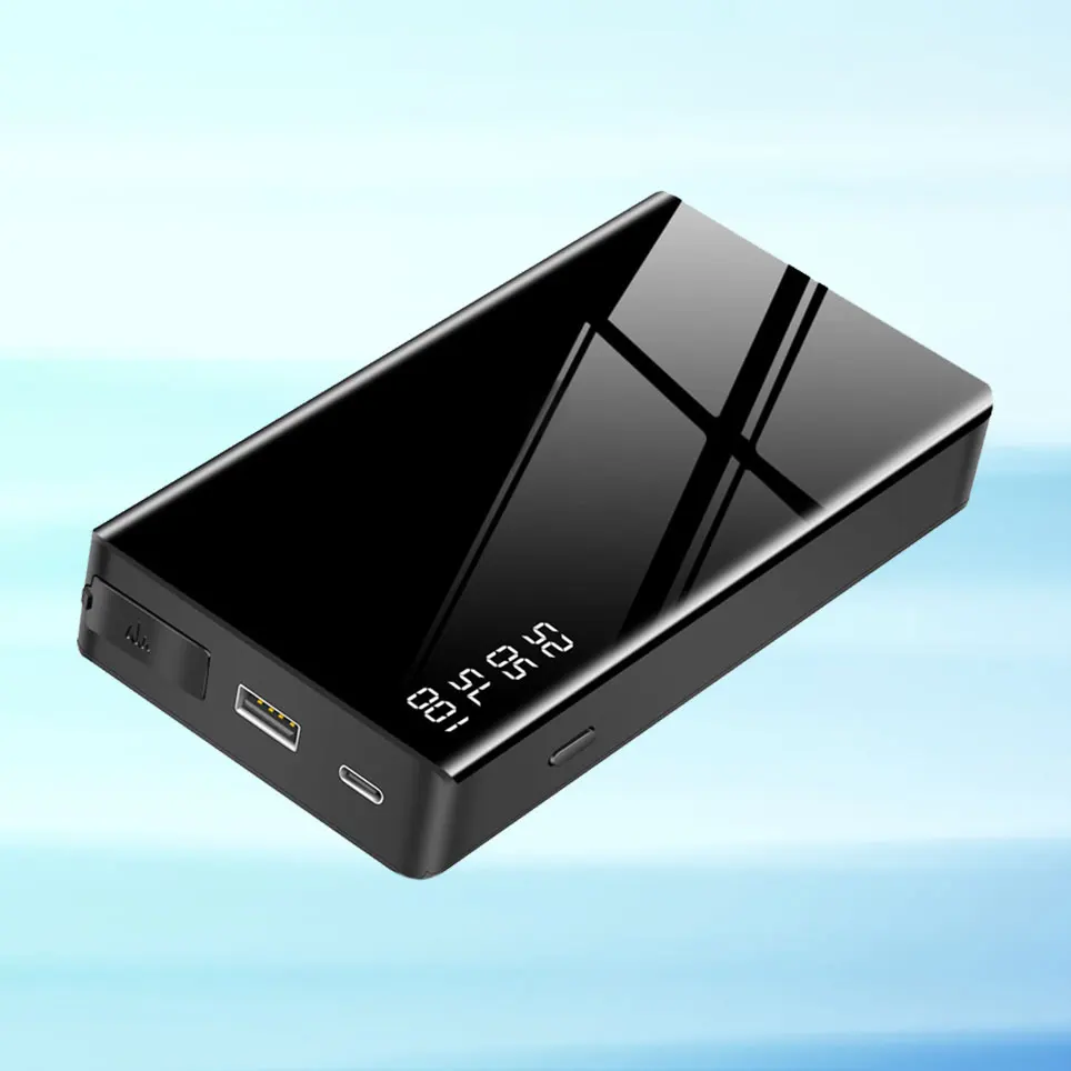 

2021 портативный автомобильный перемычка стартер, автомобильный аккумулятор, зарядное устройство 12 В, стартер, бензин, дизель, 98000 мАч