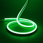 Неоновая Светодиодная лента 2835 с европейской вилкой, гибкий неоновый светильник для украшения дома, 12 В постоянного тока, 6x12 мм, 1 м, 2 м, 3 м, 4 м, 5 м