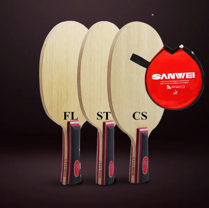 Лезвие Sanwei FEXTRA 7 для настольного тенниса слойное дерево Японская технология