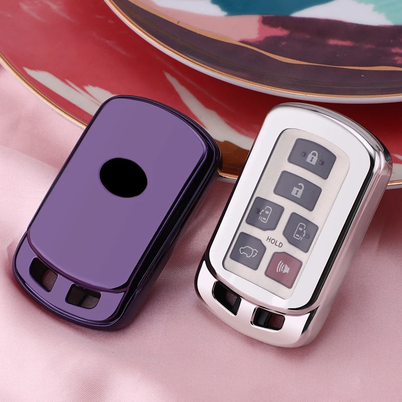 Чехол для автомобильного ключа чехол подходит Toyota Senna Key Bag 2011 2020 Sienna 6