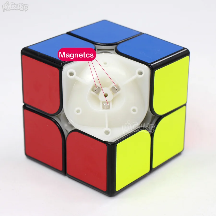 Магнитный кубик Valk2 M 2x2x2 скоростные кубики Valk2M Волшебные 2x2 магниты Valk Mofangge Qiyi Cubo
