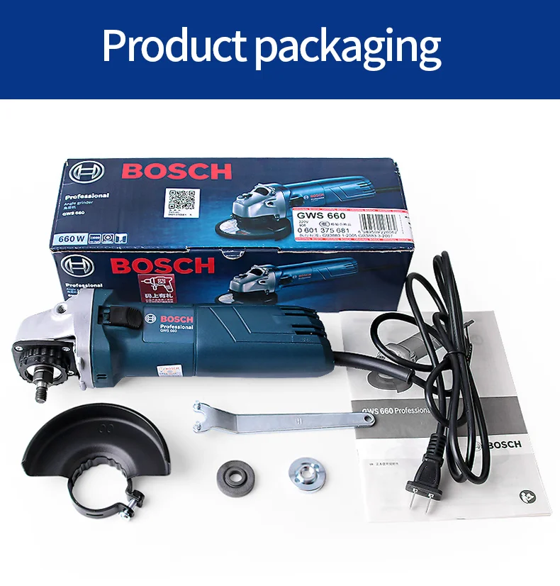 Bosch GWS серии угловая шлифовальная машина металла шлифованные для резки машина обновление Новое приспособление для полировки металла