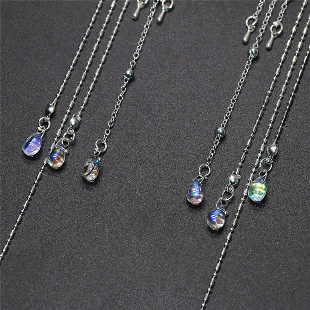 

Elegant Shinning Rhinestones Long Tassel Hairwear Waterdrop Hair Clips Crystal Retro Hairband for Women Chinese Style Accessorie