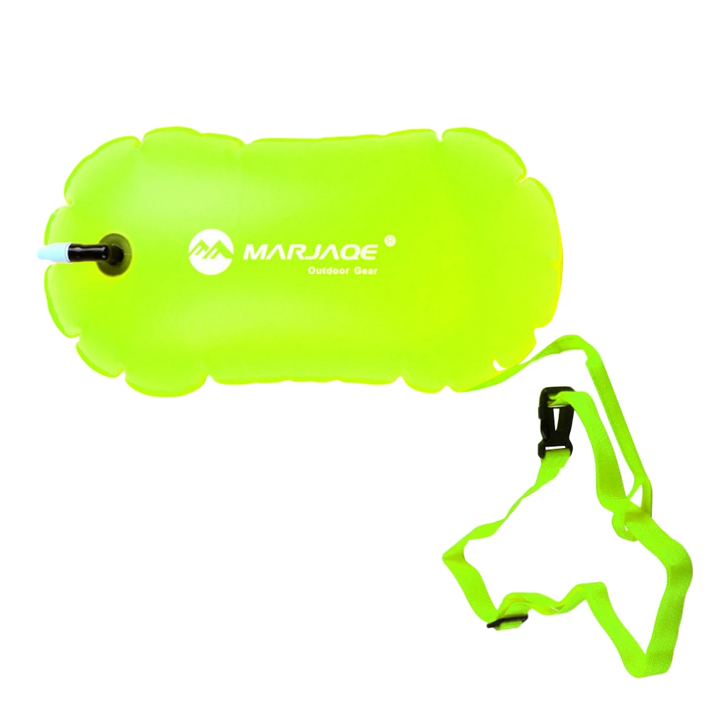 

Highly Visible Drybag Triathletes Buoyancy with Swimming Buoy Air Bag Safety