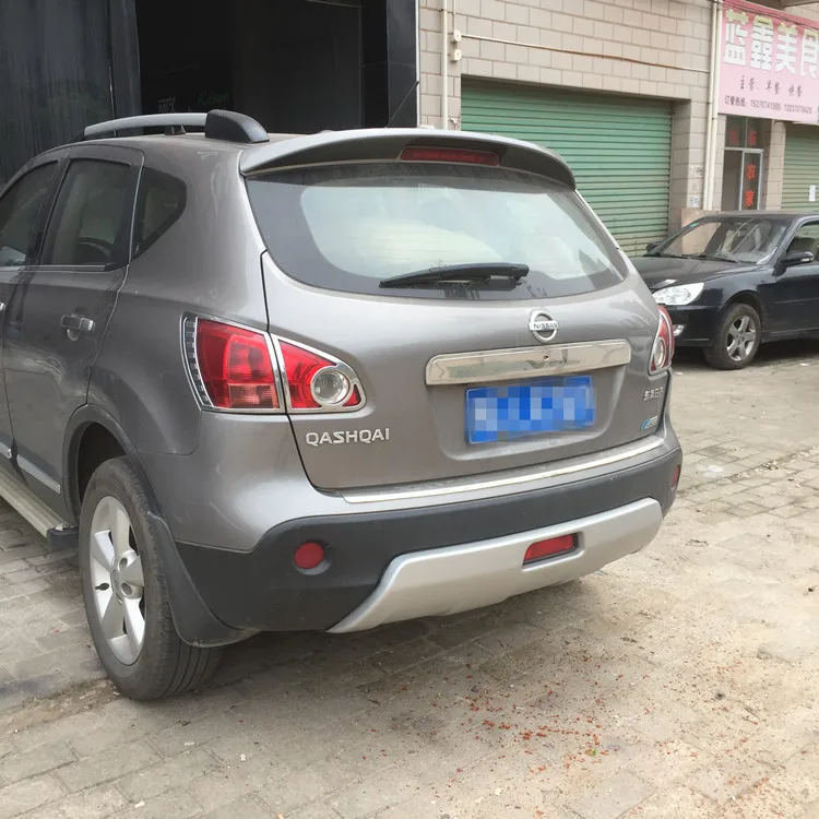 For 2006-2013 Nissan Qashqai Spoiler 2008 2011 Hatchback ABS Material Car Rear Wing Primer Color Trunk decoration | Автомобили и
