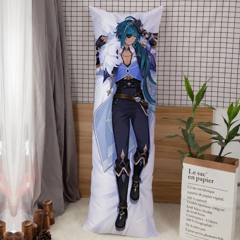 2D Genshin Impact Dakimakura привлекательная наволочка Kaeya Xiao обнимающая подушка для тела