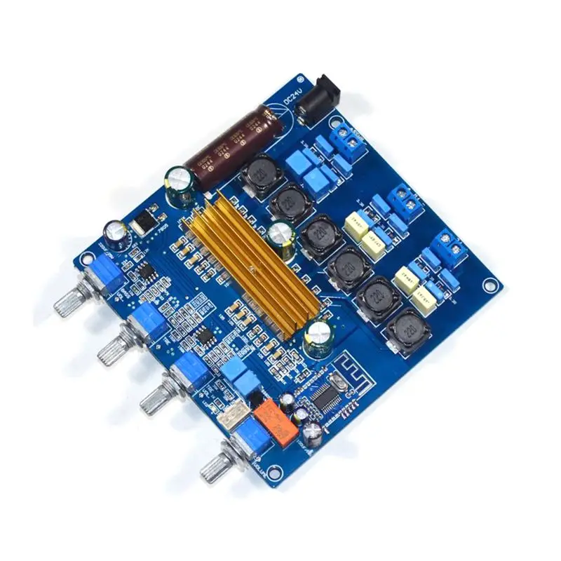 

TPA3116 Digital Amplifier Board Bluetooth 4.2 High Power 2.1 HIFI Subwoofer Bass Module D0JE