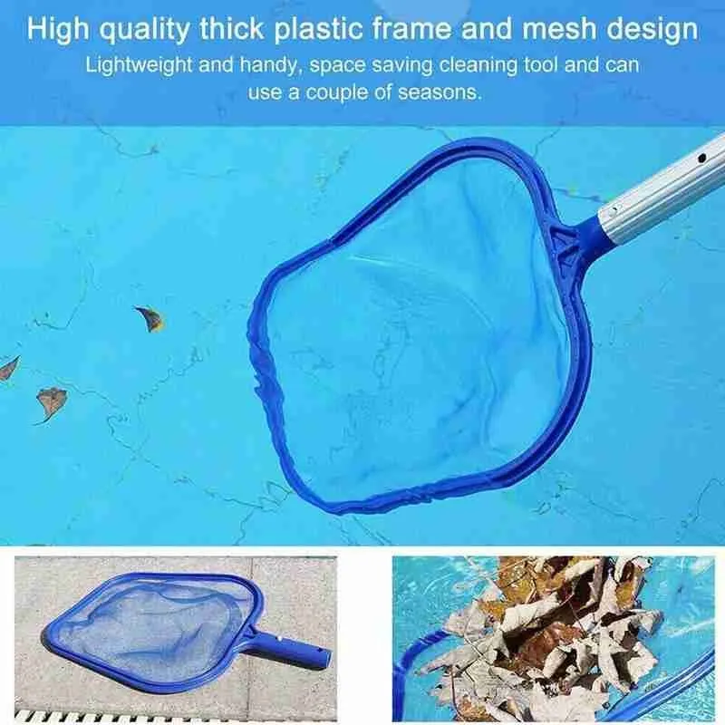 

Pool Cleaning Kit Swimming Pool Suction Head Cleaning Net Kit Durable Cleaning Tool Maintenance Tool Accessories