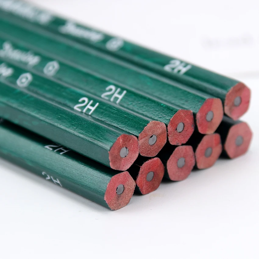 

10PCS Charcoal 2H Pencil For Sketch Painting Pencils Drawing Set Stationery School Art Supplies Pencils For Students