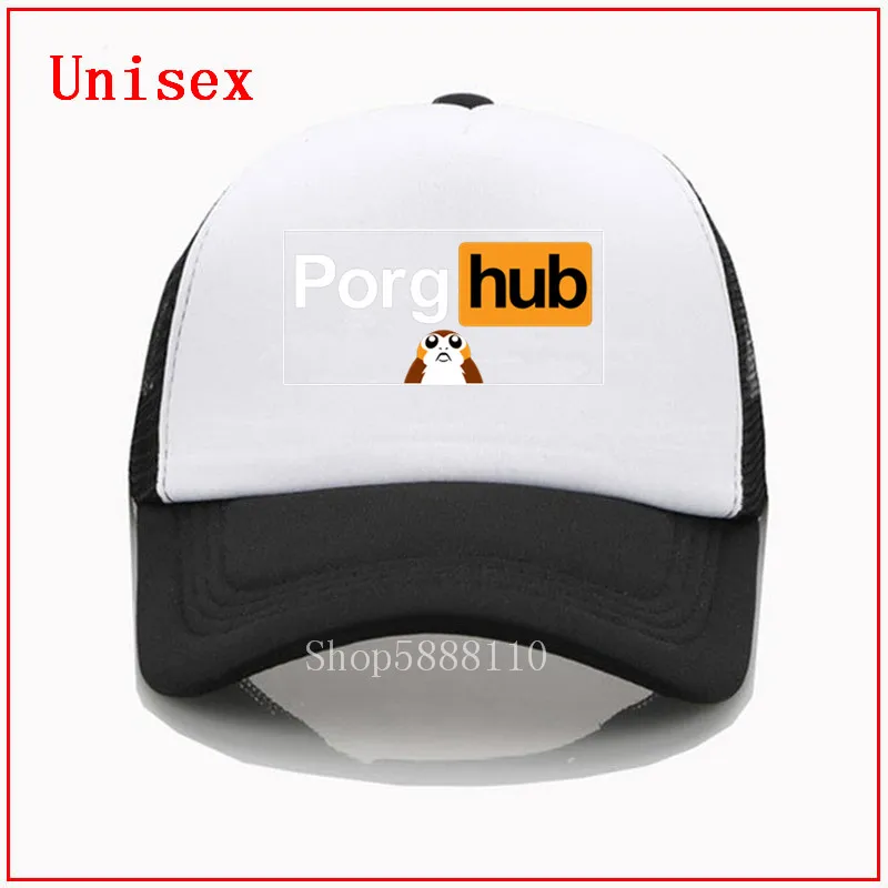 Модная кепка с креативным дизайном бейсболка принтом Porg hub для мужчин и женщин