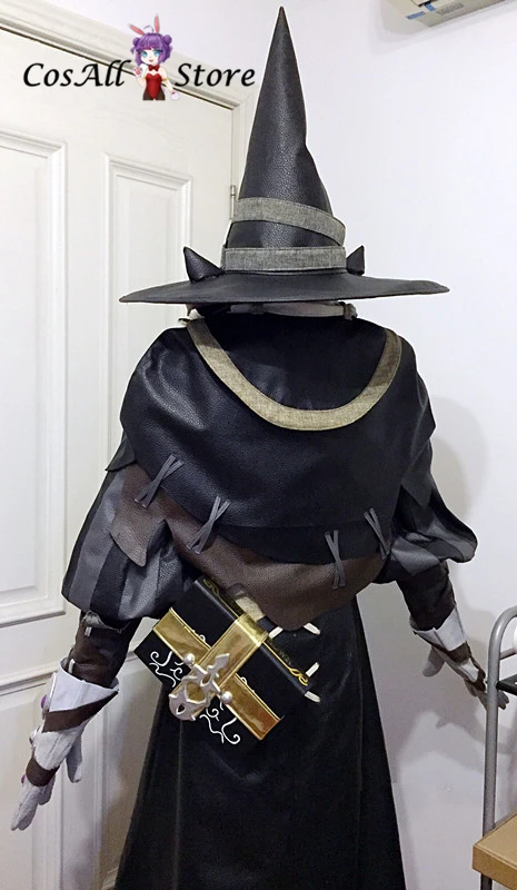 

{CosAll}Custom made FF14 Cosplay Costume Final Fantasy XIV BLACK MAGE Cosplay Costume School Uniform cutsomized