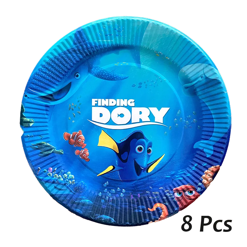 С принтами из мультфильма в поисках Дори на день рождения поставка украшений для