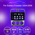 Автомобильный радиоплеер для Subaru Forester 2002 2003 2004 2005 2006 2007 2008 аудио навигация Android 11 Авторадио Стерео