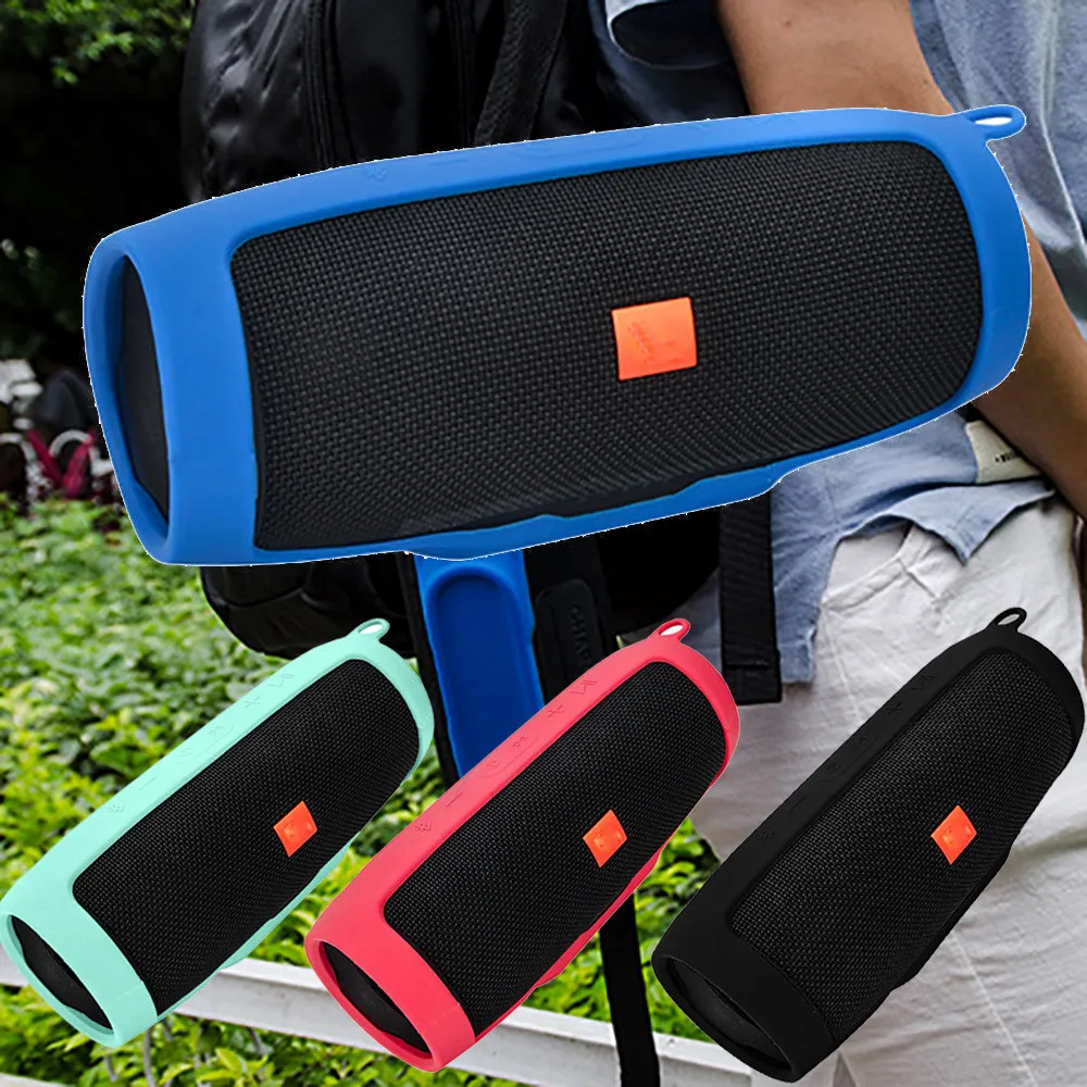 Bluetooth корпус динамика для JBL charge3 Bluetooth динамик портативный альпинистский силиконовый чехол FW3