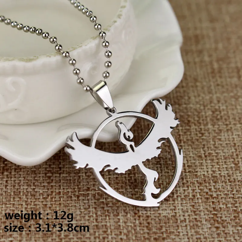 DICARLUN из нержавеющей стали ожерелье с изображением покемонов карман чудовище