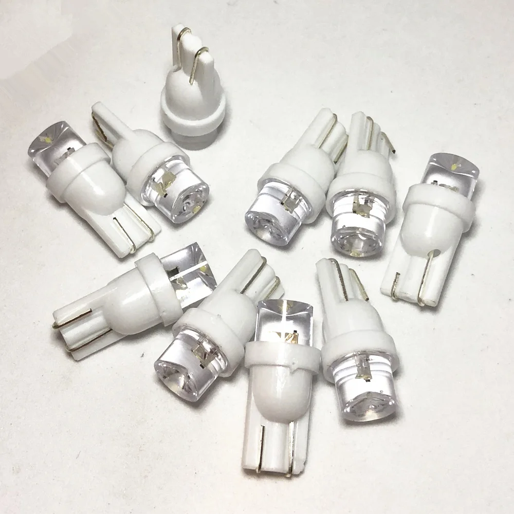 20 шт. T10 W5W светодиодный Белый 194 168SMD Автомобильный фонарь для чтения боковые