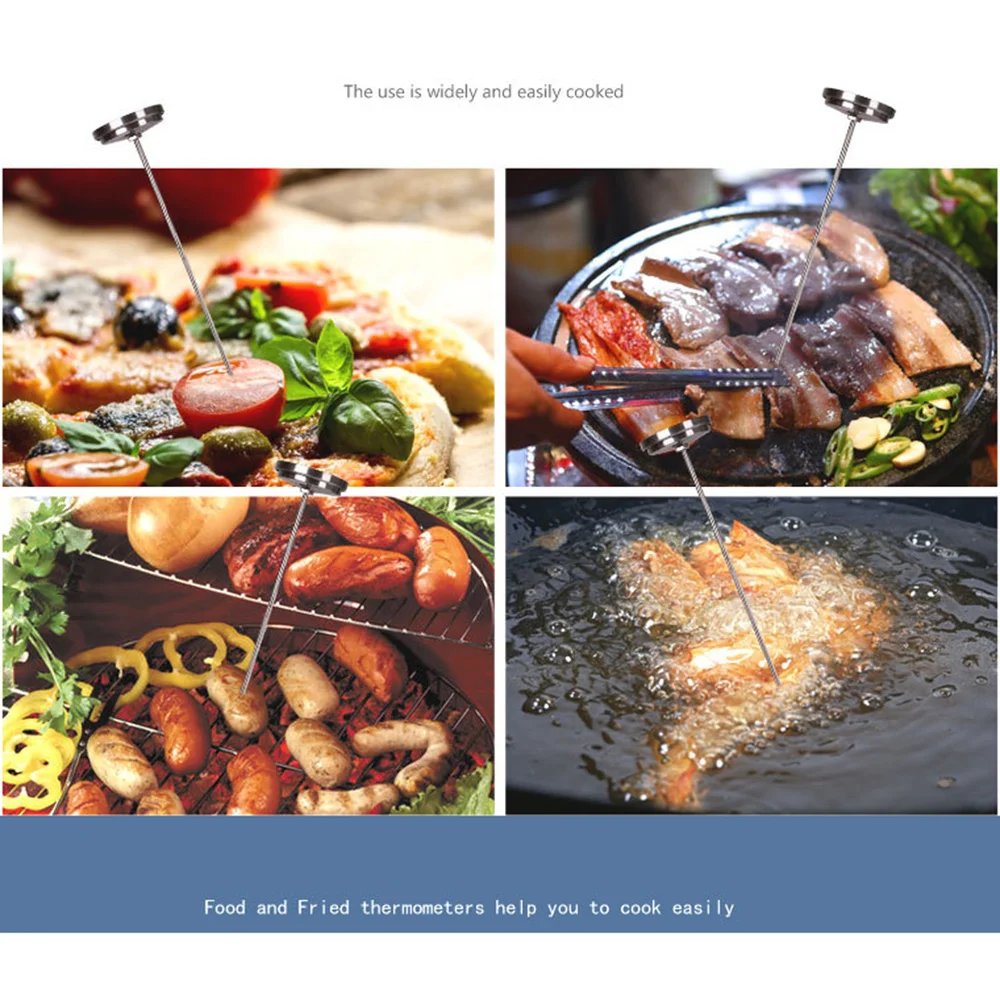 

1 Pc 23cm Food and Fried Barbecue Meat Household for Kitchen Home (Silver)