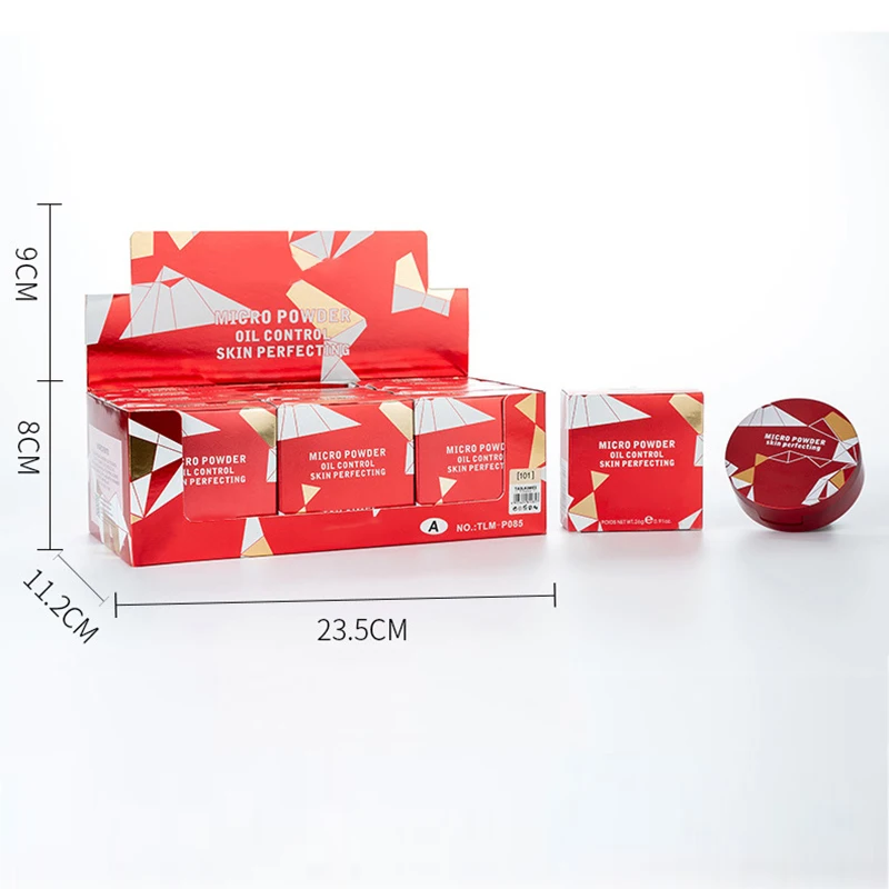 Горячая продажа двойного назначения осветляющая пудра для жирной кожи основа