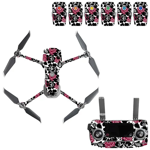Граффити наклейка Skins Комплект для DJI Mavic 2 Drone Body sticker пустынный камуфляж наклейки аксессуары для кожи Mavic 2 PRO/Zoom