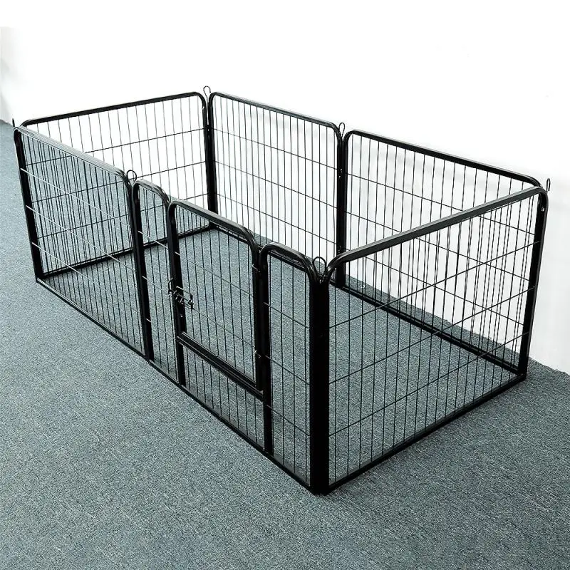 

Foldable Fence For Dogs Aviary For Pets For Cats Door Security Playpen Cage Products Gate Supplies For Rabbit Training Cage HWC