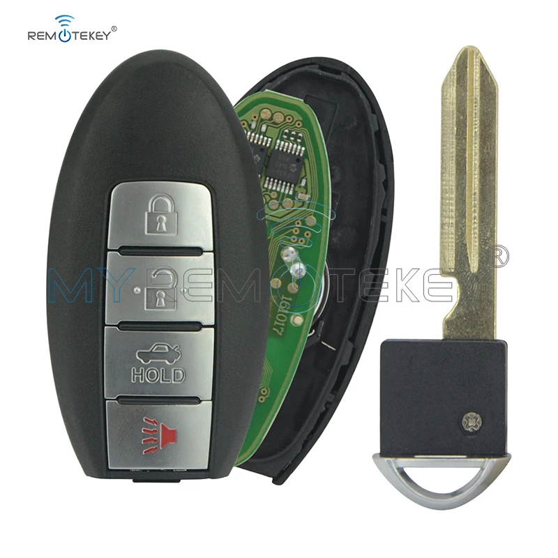 Смарт-ключ Remtekey вход без ключа 3 кнопки KR55WK49622 315 МГц FSK HITAG-2 ID46 PCF7952 для Nissan |