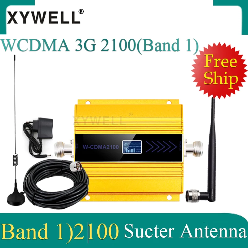 Лидер продаж! 3G WCDMA 2100 МГц Мобильный телефон усилитель сигнала UMTS Репитер