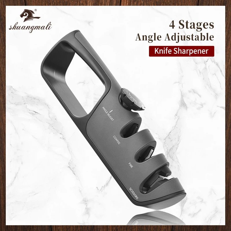 Профессиональные 4 ступени Ножницы точилка для ножей кухонная шлифовальная