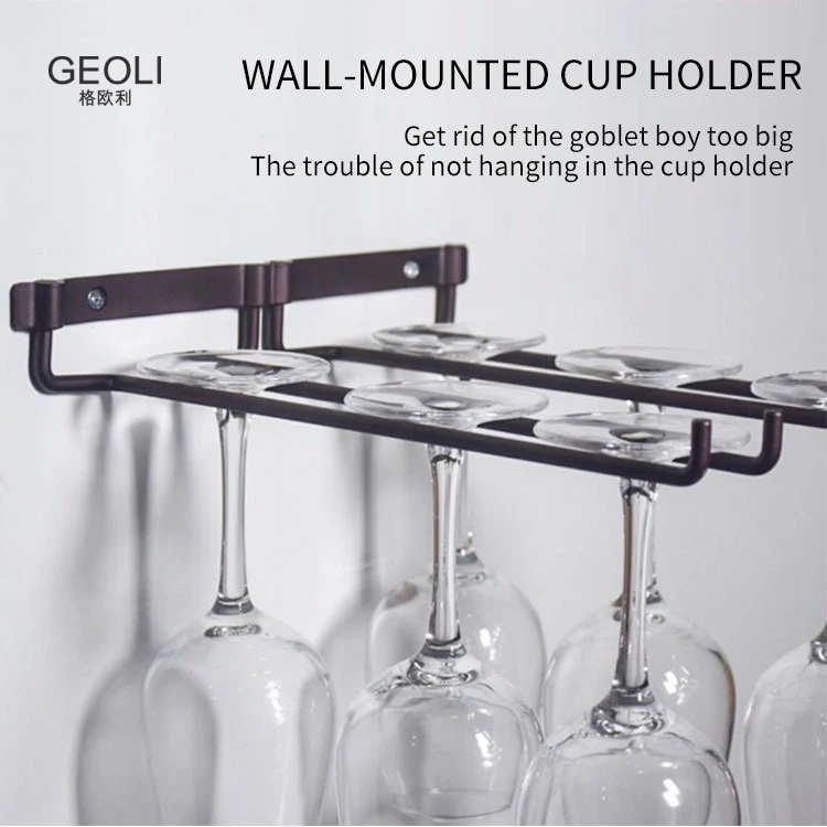 Подставка для Винных Бокалов подвесной держатель из нержавеющей стали полка