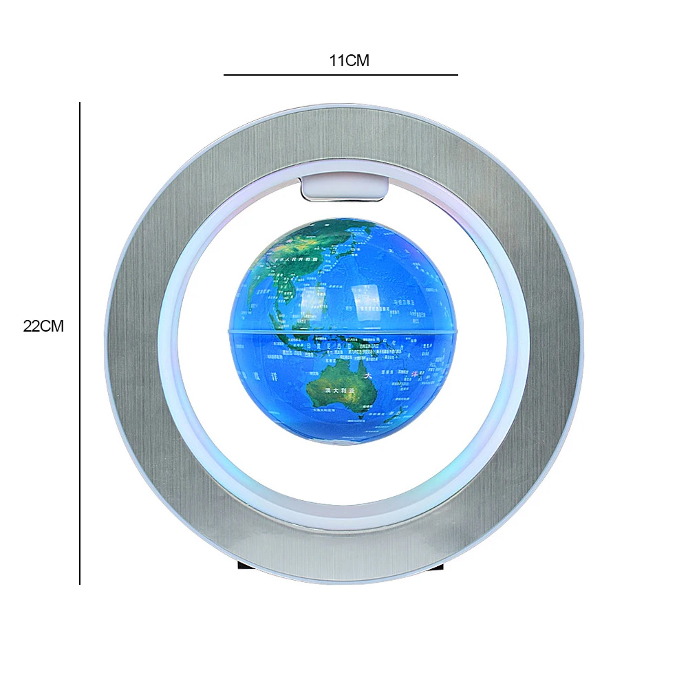 

Round LED Globe Light World Map Magnetic Levitation Floating Globe Lamp Night Light Novelty Table Lamp Home Decor AU/US/EU/UK