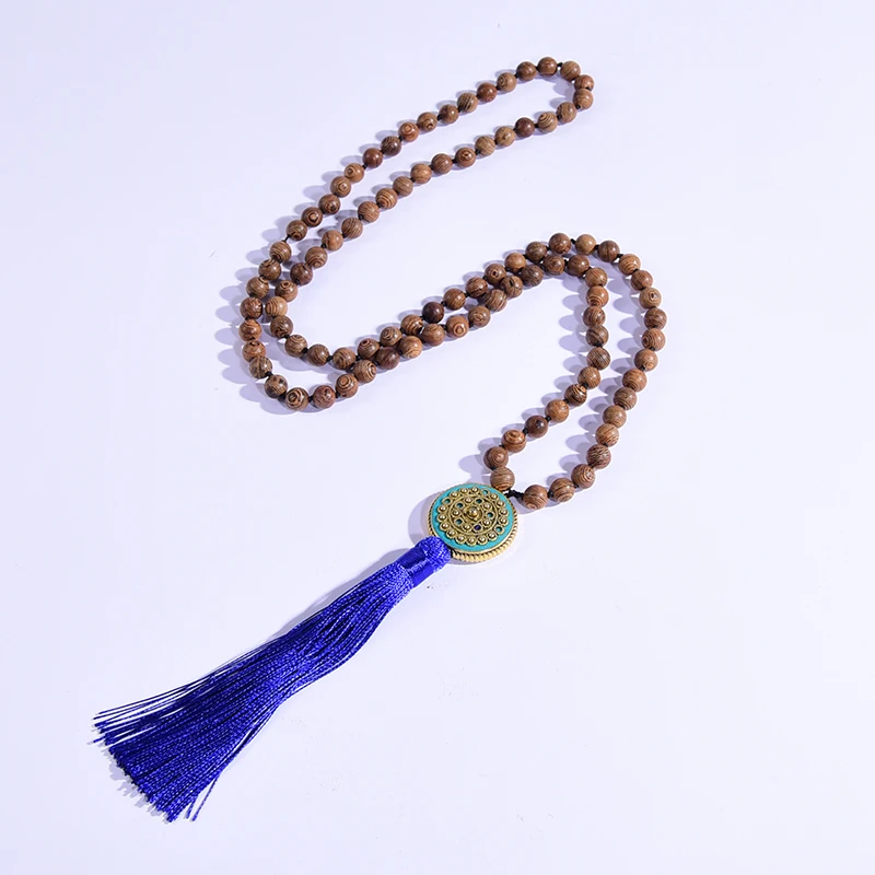 Индийские буддийский непальский бусины в стиле ретро металлический кулон 30 мм с 1