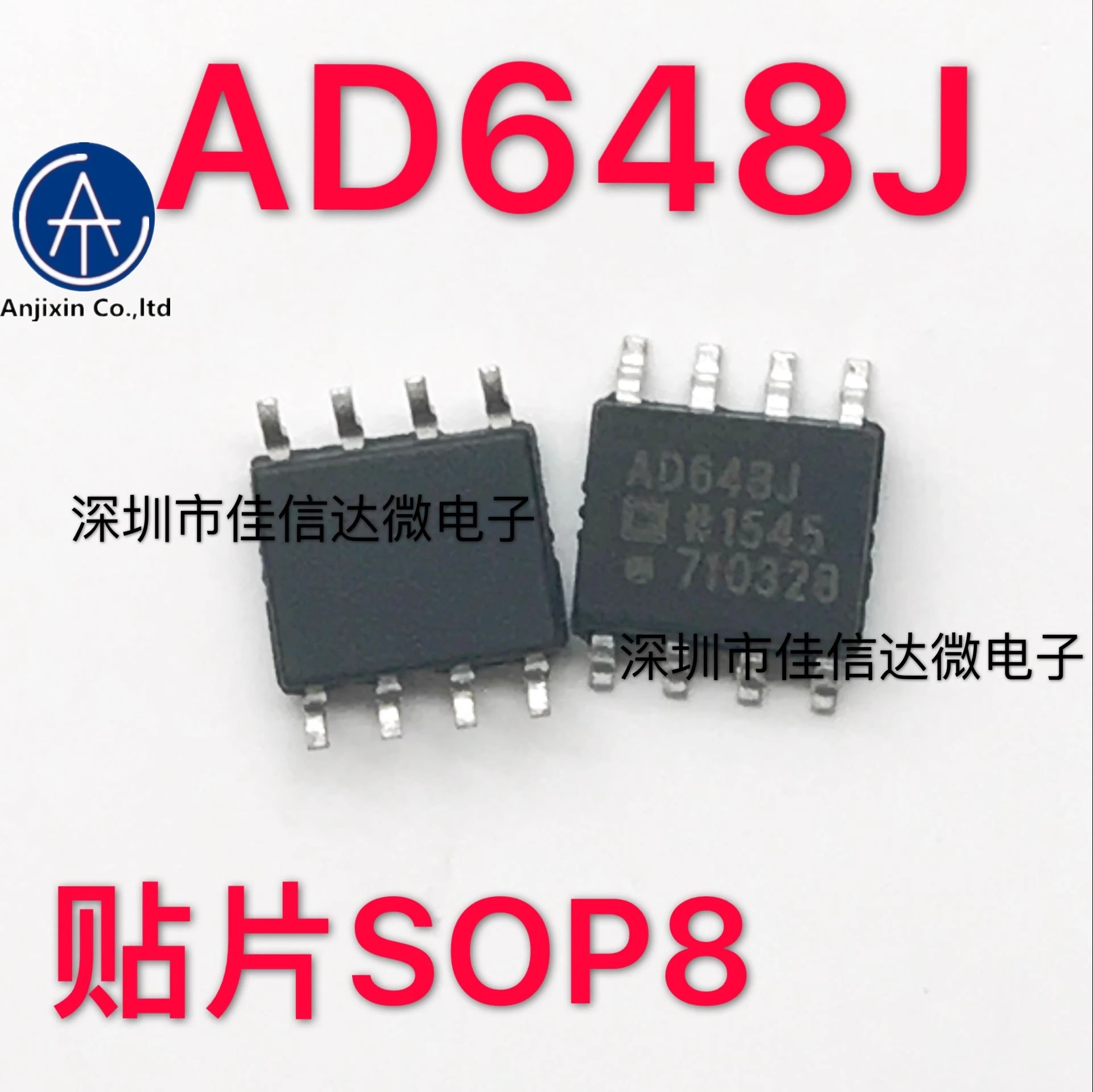 

10pcs 100% orginal new in stock real photo AD648JRZ AD648JR AD648J AD648 SMD SOP-8