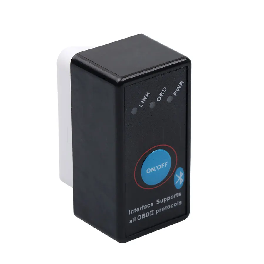 Считыватель кодов автомобиля ELM327 V2.1 Bluetooth супер мини сканер OBD OBD2 ELM 327 с