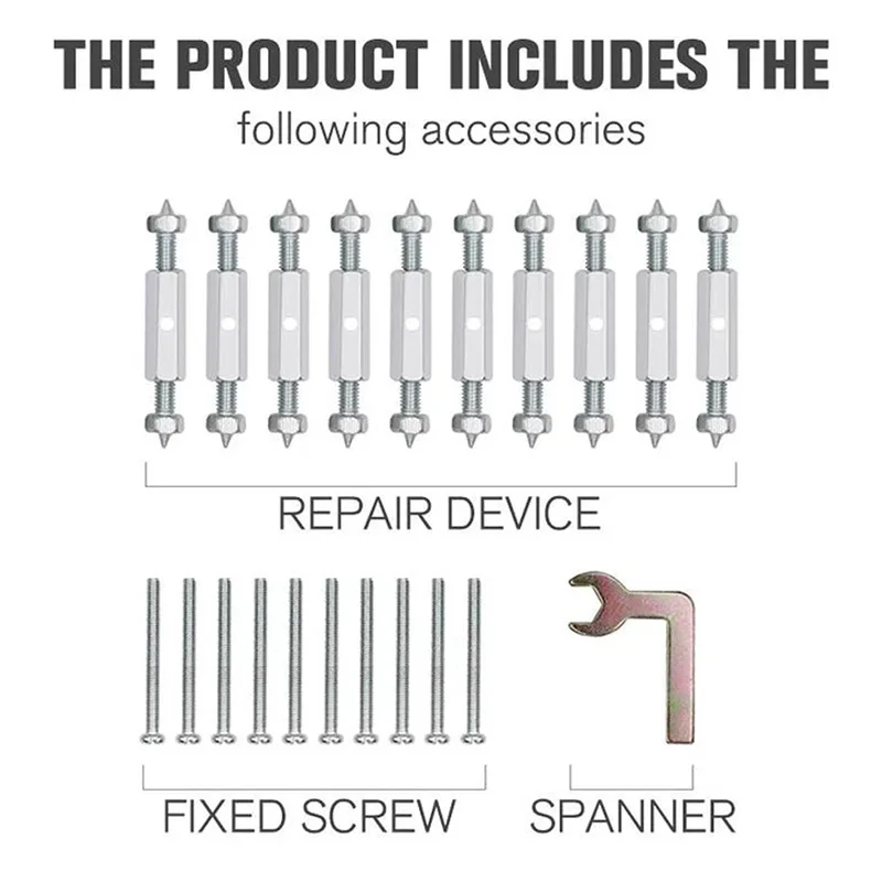 

Switch Socket Cassette Screws Support Rod Wall Mount Switch Box Repair Electrical Accessories Tool I88