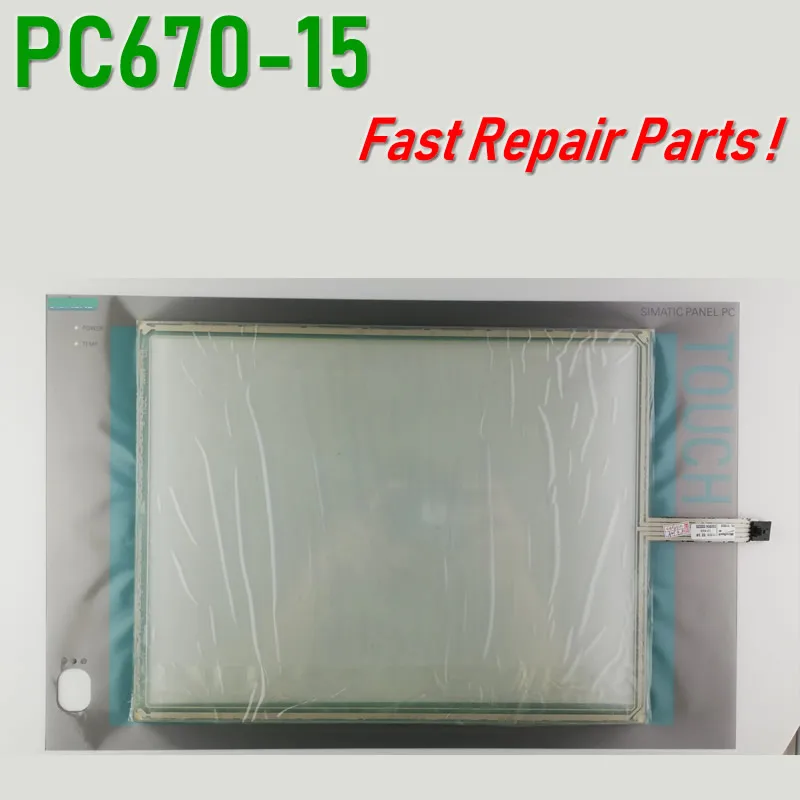 

SIMATIC HMI IPC677C, 15-дюймовая оригинальная сенсорная стеклянная и мембранная пленка для ремонта SIMATIC панели ПК ~ Сделай своими руками, имеют искусственную кожу
