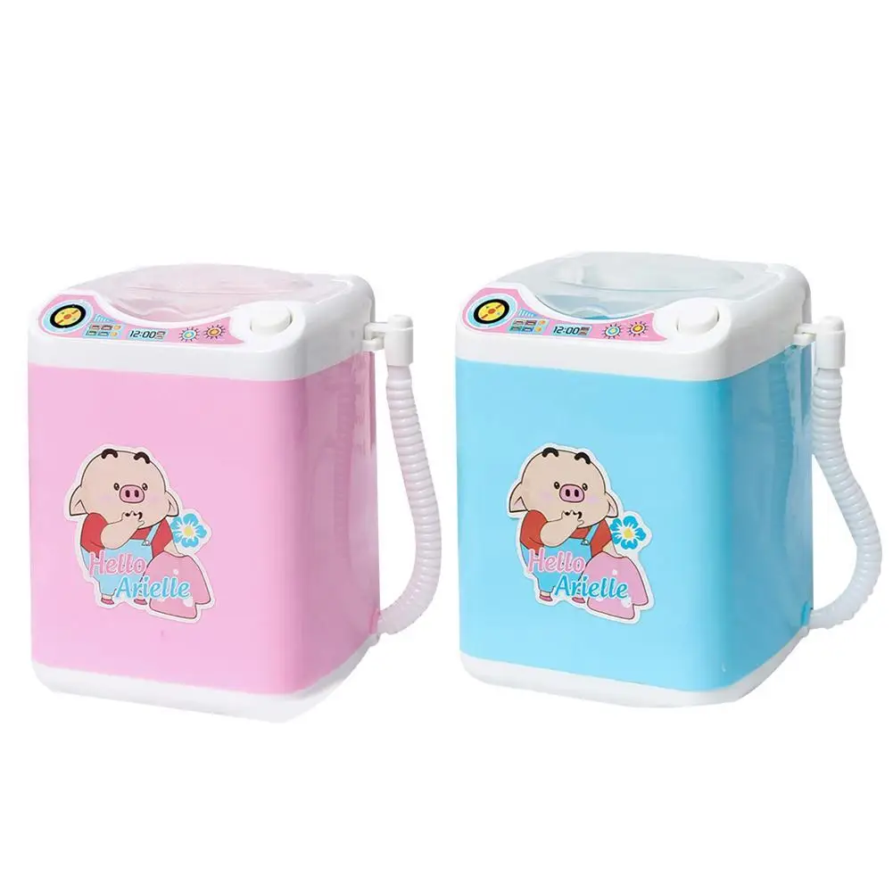 

Realistic Mini Washing Machine Washer Model Children Simulation Pretend Play Toy