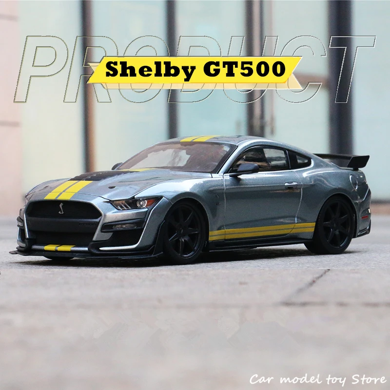 

Maisto 1:18 2020 Custom Edition Ford Shelby GT500 Alloy Retro Car Model Classic Car Model Car Decoration Collection gift